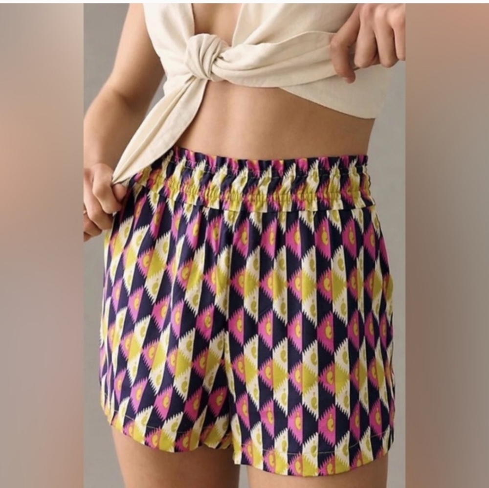 Anthropologie Ikat Shorts NWOT